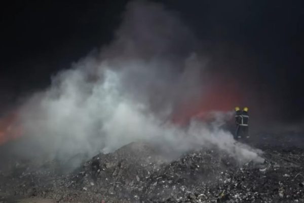 Hell on Loznica’s Dump: Fire Devours Three Hectares and Smoke Chokes the City!