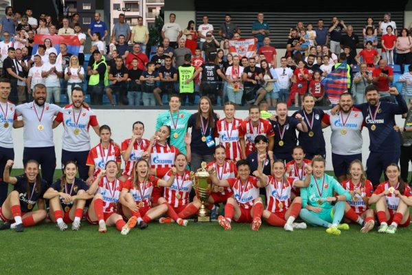 ŽFK Crvena zvezda defended the double crown