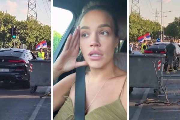 Srpska pjevačica Marija Mikić i kaos blokada u Beogradu: Autom probijala barikade, građani bijesni!