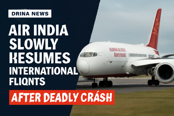 Air India Slowly Resumes International Flights After Deadly Crash