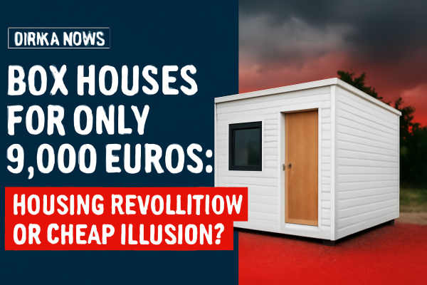 Box Houses for Only 9,000 Euros: Housing Revolution or Cheap Illusion?