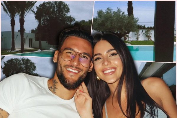 Nemanja Gudelj and Anastasija Ražnatović Spent €30,000 on a Lavish Ibiza Vacation
