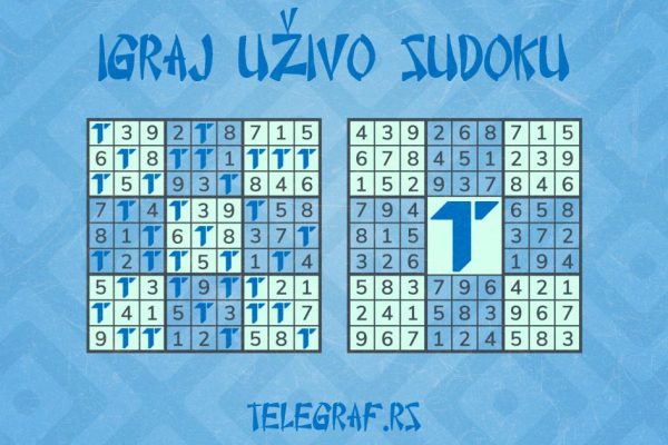 Sudoku za subotu: Izazov koji tjera mozak na ivicu ludila!