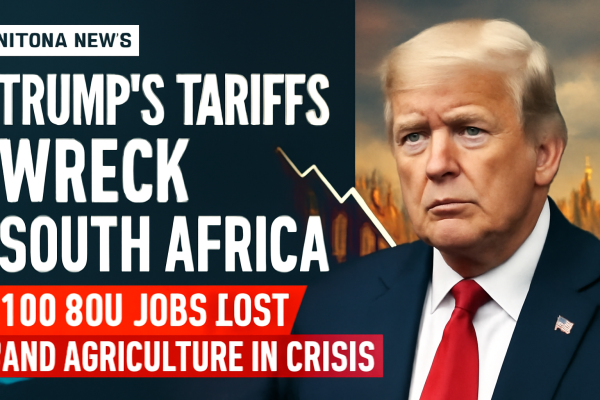 Trump’s Tariffs Wreck South Africa: 100,000 Jobs Lost and Agriculture in Crisis!